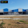 Entrep&ocirc;t de structure m&eacute;tallique Soeasy avec mur et toit de panneaux sandwich