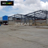 Entrep&ocirc;t de structure m&eacute;tallique Soeasy avec mur et toit de panneaux sandwich