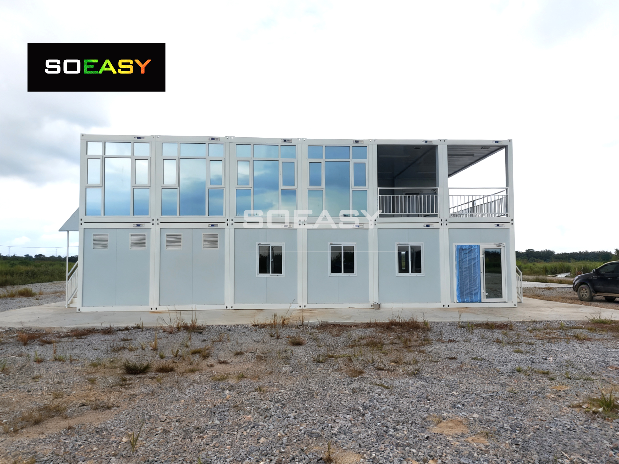 Plantation Camp Container House Γραφείο και Κοιτώνας στη Μαλαισία
