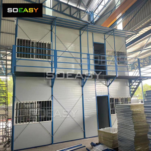 طراحی خوابگاه دو طبقه Prefab K Type House To Malaysia 