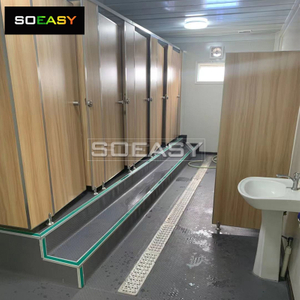 &Ouml;ffentliche Toiletten, tragbares, abnehmbares Containerhaus, praktisch vorgefertigt
