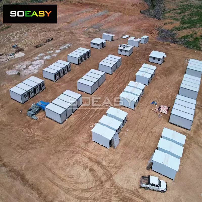 Erweiterbarer Tiny House-Container-Schlafsaal, Bergbaucamp-Unterkunft f&uuml;r China-Lieferant zu verkaufen