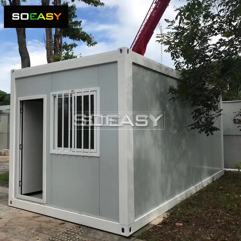 Labour Camp 20FT Flat Pack Container House Modul&aelig;rt pr&aelig;fabrikeret hus